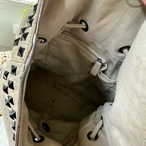 Vince Camuto Leather studded bag - Picture 4 of 7